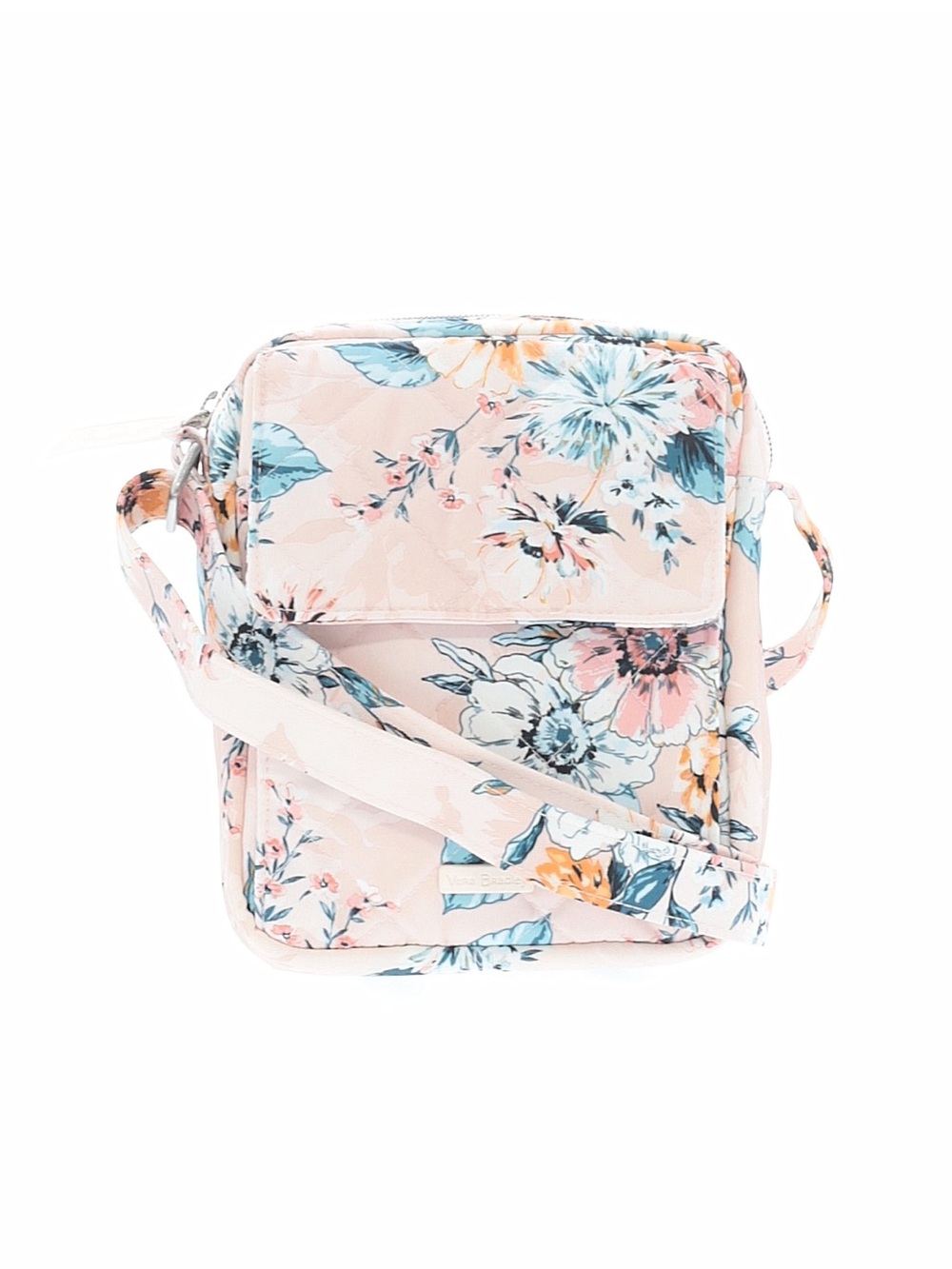 Vera Bradley Small Crossbody NWT Peach Blossom Bouquet